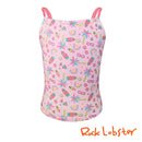 Refreshing Sweetness Tankini Set with Adjustable Straps