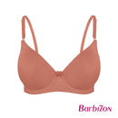 Color Your Life Jacquard Rust Full Cup Bra with Underwire