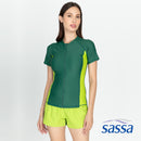 Winter Sunset Short Sleeved Rashguard w/ Full Zipper