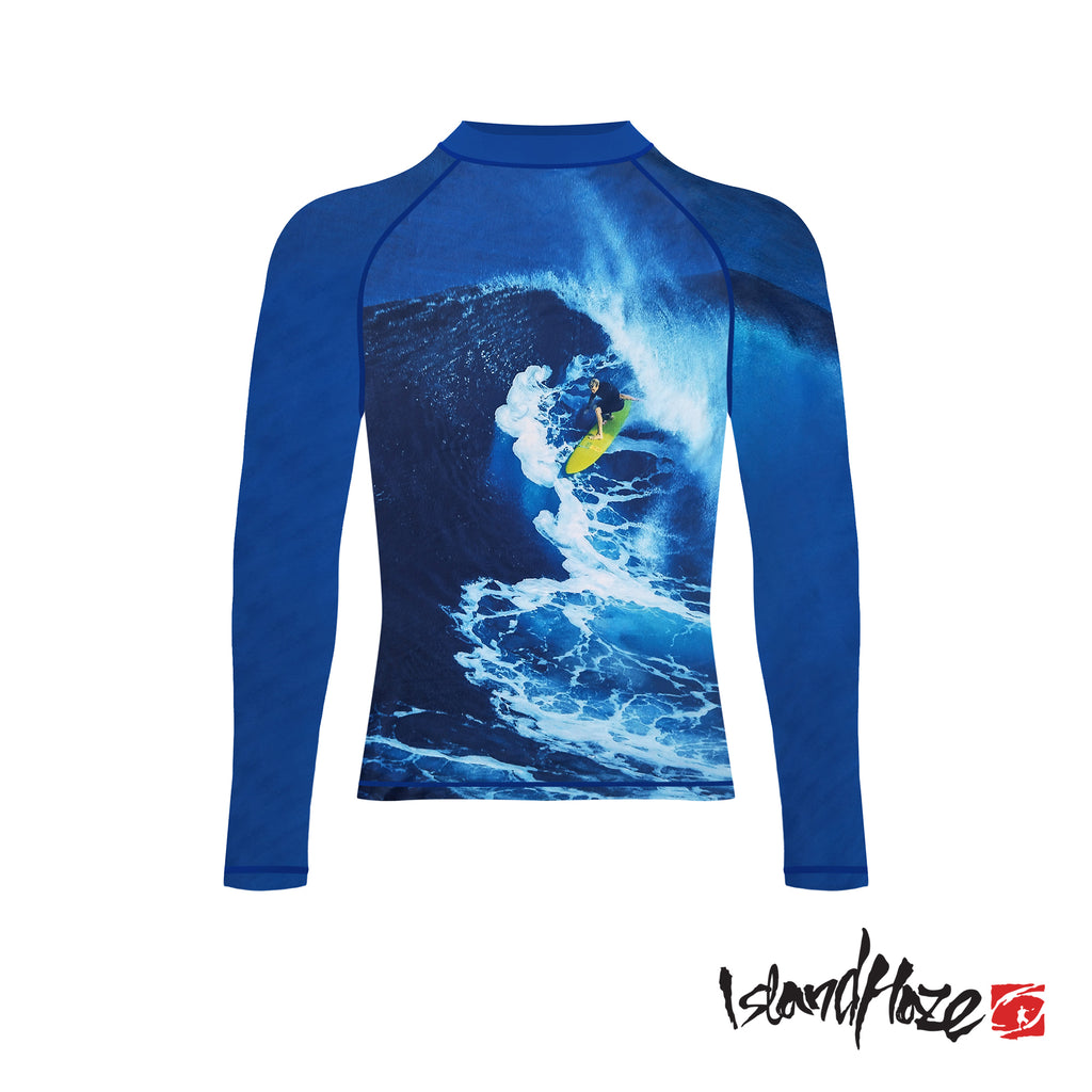 Splendid Rash Guard Sunset Splash Long Sleeved Rashguard