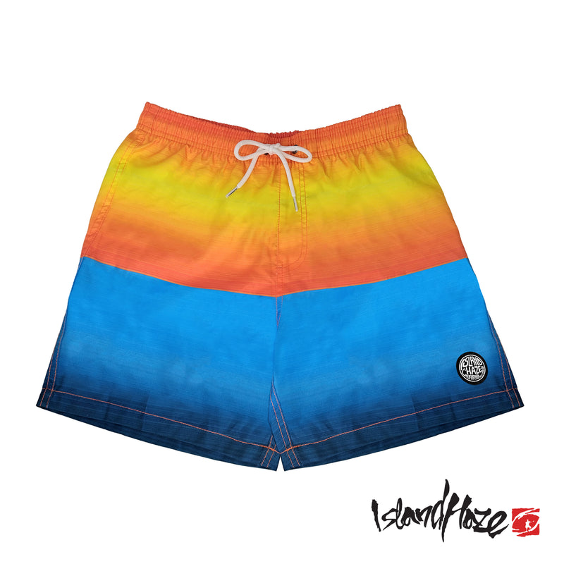 Sunset Splash Swim Shorts