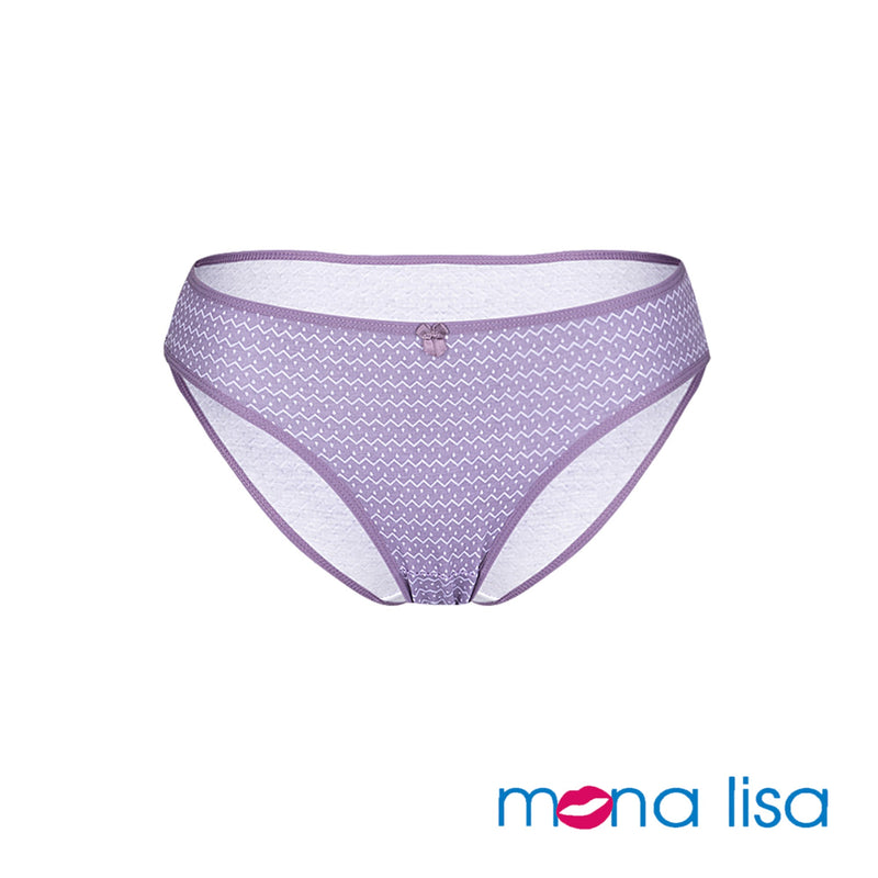 Blooming Lilac 3-in-1 Pack Mid Waist Bikini Panty