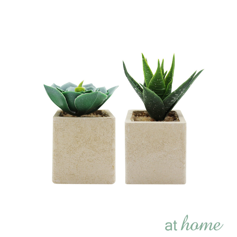 Set of 2 Lucia Artificial Potted Plant