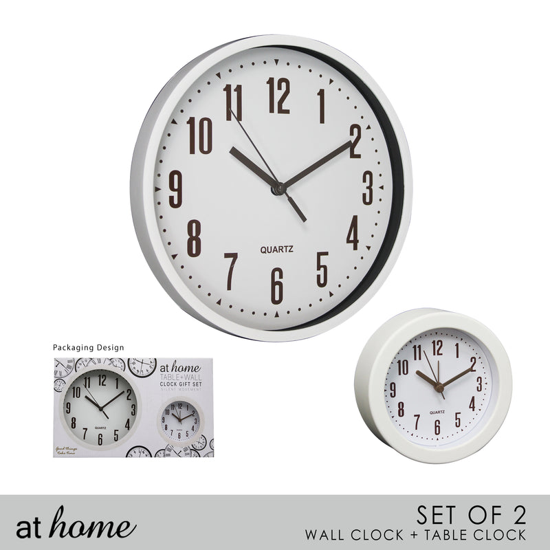 1pc Willow Wall & Alarm Clock Set