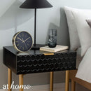 Exo Metal Analog Table Clock