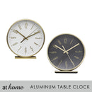 Exo Metal Analog Table Clock